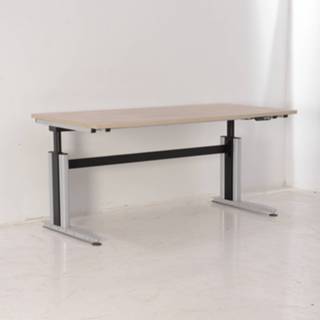 👉 Verstelbaar bureau Rhode & Grahl elektrische hoogte bureau, bladkleur naar keuze, 160 x 80 cm (LET OP dit is geen zit-sta bureau)