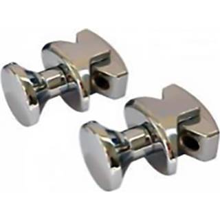 Design radiatoren chroom Handdoekknop voor Designradiator Nile Gobi (2 stuks) 8719304912972