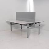 👉 Drentea bench werkplek handslinger, scandic wood wit, 2 x 180x80 cm