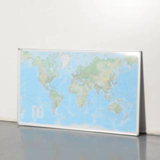 👉 Landkaart Kummerley-Frey landkaart, Wereld, 142 x 84 cm