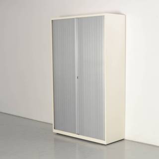 👉 Roldeurkast wit Officenow roldeurkast, wit, 195 x 120 cm, incl. 4 legborden, *ster 2*