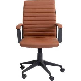 👉 Bureaustoel bruin active Kare Labora Lightbrown 4025621857235