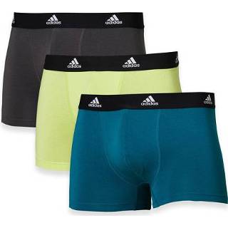 👉 Boxershort l geel Adidas boxershorts active flex cotton 3-p b 7297624030442