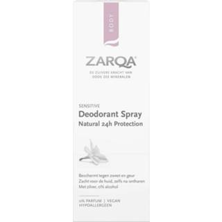 👉 Deodorant active Zarqa Spray Sensitive 50 ml 8714319240461