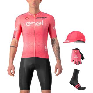 👉 Active fietskleding GIRO D'ITALIA Maglia Rosa Race 22 Maxi-Set (5 stukken) maxiset artikelen), vo 4260761696140