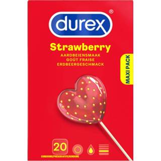 👉 Condoom active Durex Condooms Aardbeiensmaak 20 stuks 5410036309636