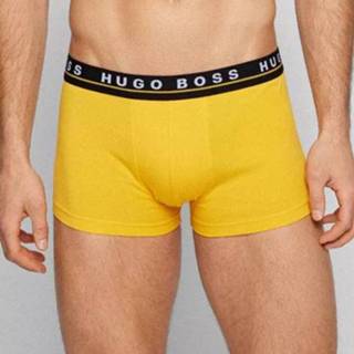 👉 Boxershort XL geel groen zwart Hugo Boss boxershorts 3-pack geel-groen-zwart 4063534496660