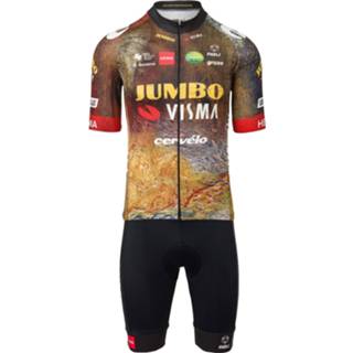 👉 Fietsshirt active TEAM JUMBO-VISMA TDF 2022 Set (fietsshirt + fietsbroek) (2 artikelen), voor 4260761699356