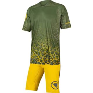 👉 Fietsshirt active ENDURA Singletrack Print LTD Set (fietsshirt + fietsbroek) (2 artikelen), vo 4260761692029