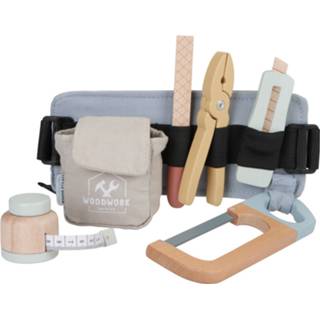 👉 Gereedschapsriem blauw Little Dutch 8713291770904