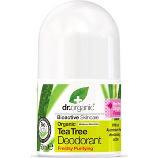 👉 Deodorant active 6x Dr. Organic Tea Tree 50 ml 5060176671515