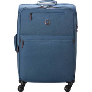 👉 Trolley blauw RPET medium Delsey Maubert 2.0 4-Wheel Expandable 70 blue Zachte koffer 3219110504798