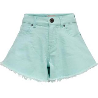 Active kinderen Only Kids Kogchiara Wave Col Raw Shorts Pnt 5715221050653
