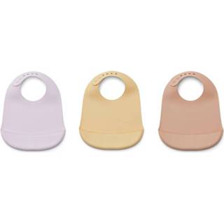 👉 Slab lavendel siliconen active Liewood Maru 3 Pack - Light Lavender Multi Mix 5713370460040