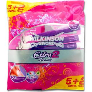 👉 Wegwerpmes Wilkinson Extra 2 Beauty Wegwerpmesjes - 7 Stuks 4027800576128