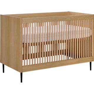 👉 Kidsmill Levi Ledikant Naturel Eiken 60 x 120 cm