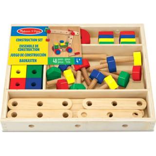 👉 Houten active Melissa & Doug Constructie Set 48-delig 772138581