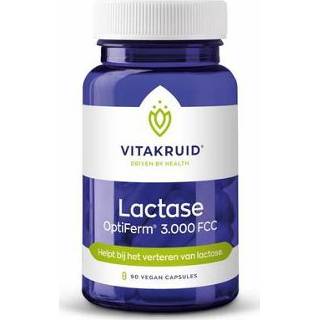 👉 Lactase Vitakruid optiferm 3000 FCC 90vc 8717438691930