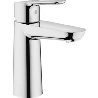 👉 Wastafelkraan chroom start GROHE Edge M-Size met pop-up waste 16,8 cm,