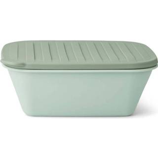 👉 Lunchbox donkergroen active Liewood Franklin Opvouwbare - Dusty Mint/Faune Green Mix 5713370976169