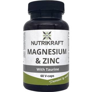 👉 Magnesium zink capsule caps Nutrikraft - Magnesium/Zink Capsules 60 stuks 8720195974123