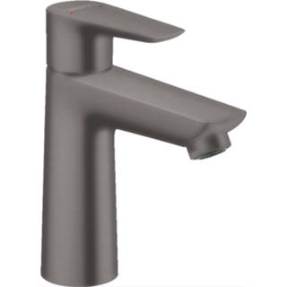 👉 Wastafelmengkraan zwart mat Talis E 110 HansGrohe Eengreeps met Trekwaste 4059625232033