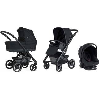 👉 Kinderwagen zwart active kinderen Bébécar Pack Prow+ incl. Easymaxi - Black 2500001518590