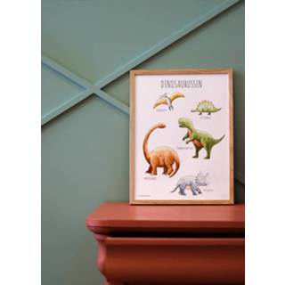 👉 Poster active Juulz - 21x30 cm. Dinosaurussen 2500001517517