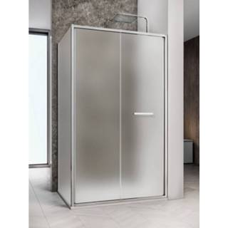 👉 Douchecabine glas chroom Lacus Ponza Evo Mat (alle maten) 8719304149903