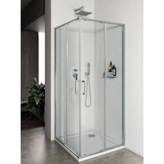 👉 Douchecabine glas chroom Lacus Vulcano Evo Helder (alle maten) 8719304150091
