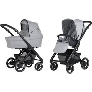 👉 Kinderwagen grijs active kinderen Bébécar Pack Prow+ - Light Grey 2500001518521