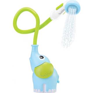 👉 Badspeeltje blauw active baby's Yookidoo Elephant Baby Shower - Blue 7290107722100