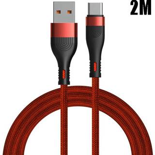 👉 Verpakking rood USB-C naar USB 3.0 Kabel - 2 meter (Nieuw in de verpakking) 8809613763874