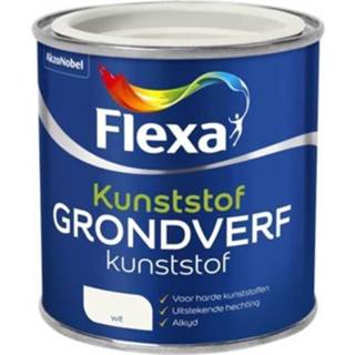 Grondverf wit kunststof middenklasse doe-het-zelf waterbasis mat dekkend Flexa - 8711113086158