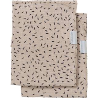 👉 Multidoek zwart soft Cottonbaby Rain Taupe / 2 Stuks 9506242269614