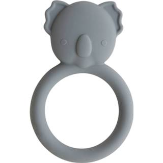 👉 Bijtring grijs Mushie Koala Grey 8100524641764