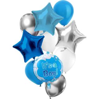 👉 Ballonnen set blauw jongens Ootje Kadootje It's A Boy 8714572669733