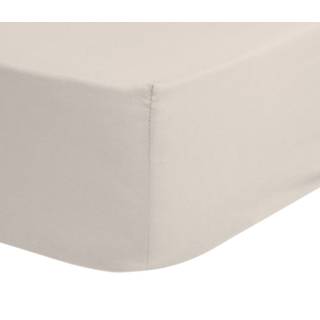 👉 Hoeslaken textiel sand Muller Good Morning Cotton 90 x 200 cm 8717285168388