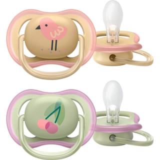 👉 Speen Avent Ultra Soft Air Fopspeen Girl 0-6 Mnd 2 Stuks 8710103993018