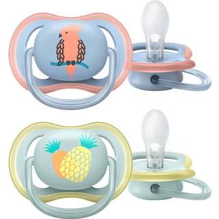 👉 Speen jongens Avent Ultra Soft Air Fopspeen Boy 0-6 Mnd 2 Stuks 8710103992998