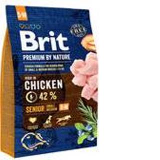 👉 Hondenvoer Brit Premium by Nature Senior S+M - 3 kg 8595602526390