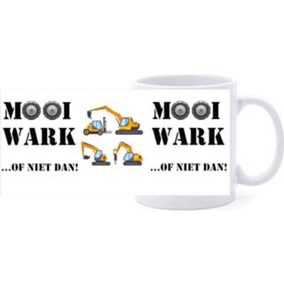 👉 Beker - Tekst Mooi Wark Met afbeeldingen Diverse Zware Machines 1 stuk 6013953820810