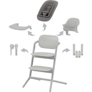 👉 Kinderstoel grijs suede aluminium Grey kinderen Cybex Lemo 4-in-1 4063846171576