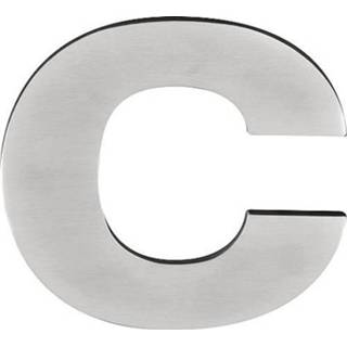 👉 PVD RVS Huisletter c BASICS LBHN100-c - mat 8718009149065