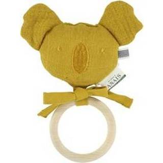 👉 Bijtring stuks trixie baby Koala - Bliss Mustard 5400858700780