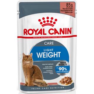 👉 Kattenvoer 96x85g Light Weight Care in Saus Royal Canin 9003579308707