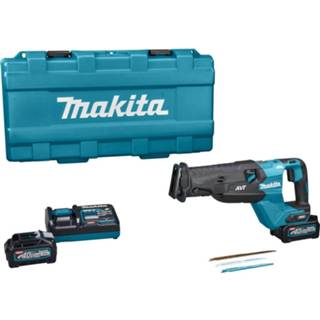 👉 Reciprozaag Makita JR002GM201 40V Max 2x4,0Ah Accu in Snellader Koffer 88381761611