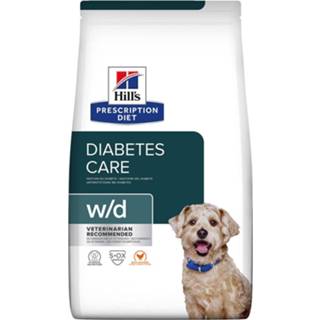 👉 Hill's Prescription Diet Canine W/D Low Fat Diabetes Hondenvoer met Kip - 10 kg