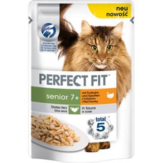 👉 24x85g Senior 7+ met Kalkoen & Wortel Perfect Fit Kattenvoer