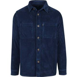 👉 Overshirt male donkerblauw m effen blauw stretch ANTWRP Corduroy 5404025367943 2900064139020